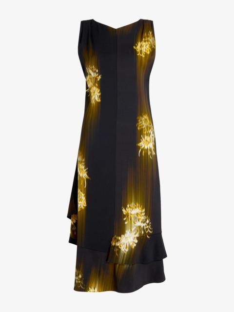 Proenza Schouler Rhetta Dress in Printed Viscose Cady