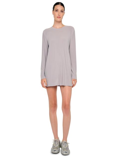 NORMA KAMALI OVERSIZED LONG SLEEVE MINI DRESS