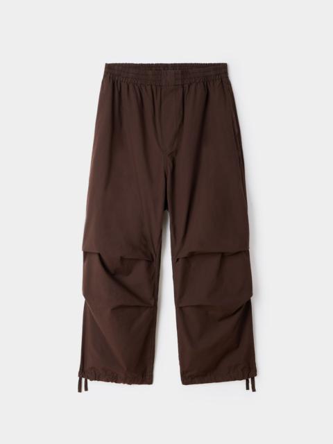 SUNNEI ELASTIC PANTS WITH DARTS / brown