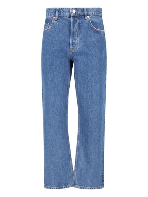 ANINE BING STRAIGHT-LEG JEANS "KATE"