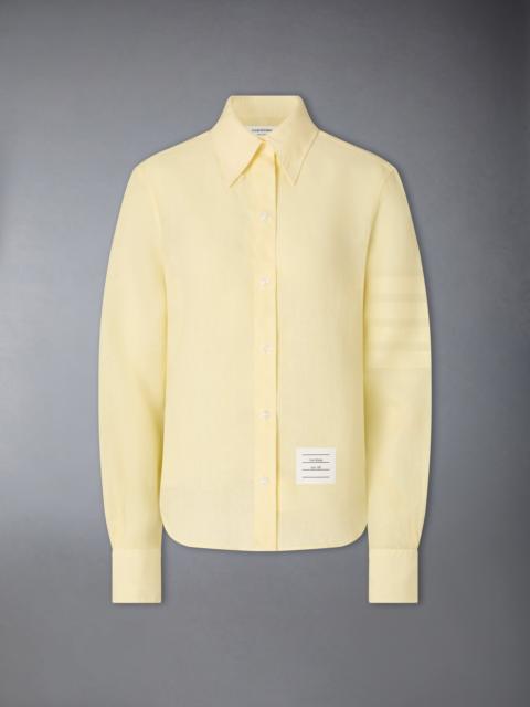 Thom Browne LINEN 4-BAR SHIRT