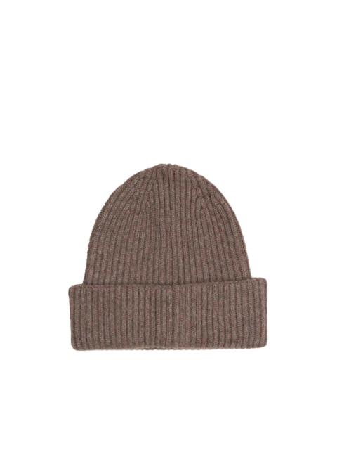 FEDELI ribbed-knit beanie hat