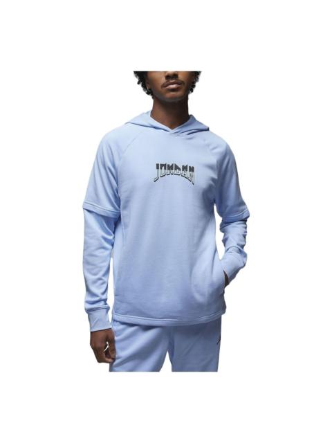 Jordan Air Jordan Dri-FIT Sport Graphic Fleece Pullover Hoodie 'Royal Tint' FB7570-425