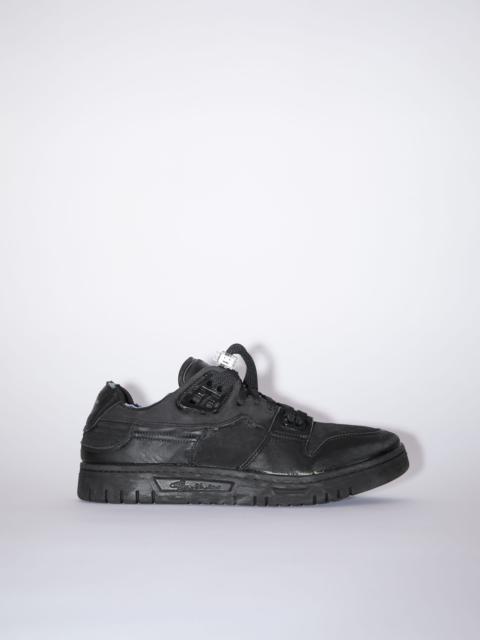 Acne Studios Low top leather sneakers - Multi Black