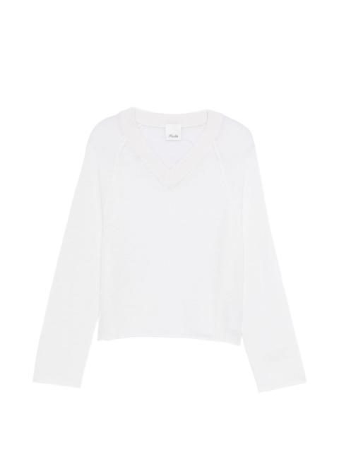 Allude V-neck sweater