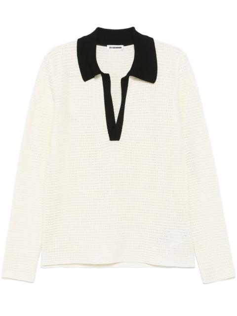 Jil Sander Open-knit Sweater