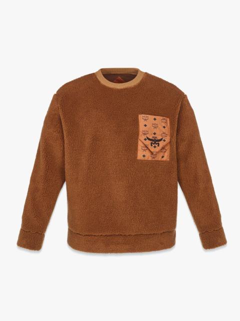 MCM Monogram Pocket Fleece Sweatshirt