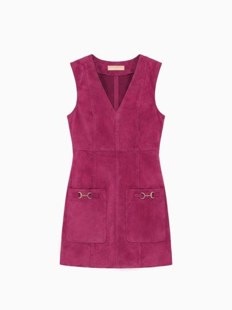 ULLA JOHNSON Sloane Suede Mini Dress