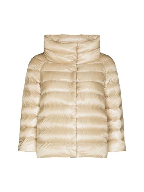Herno Ultralight quilted high-shine puffer jacket