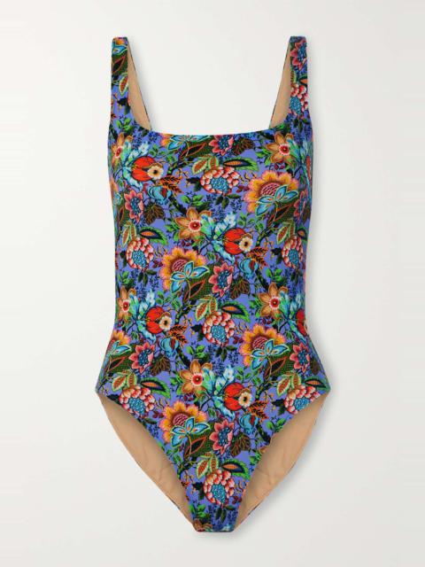 Etro Floral-print swimsuit