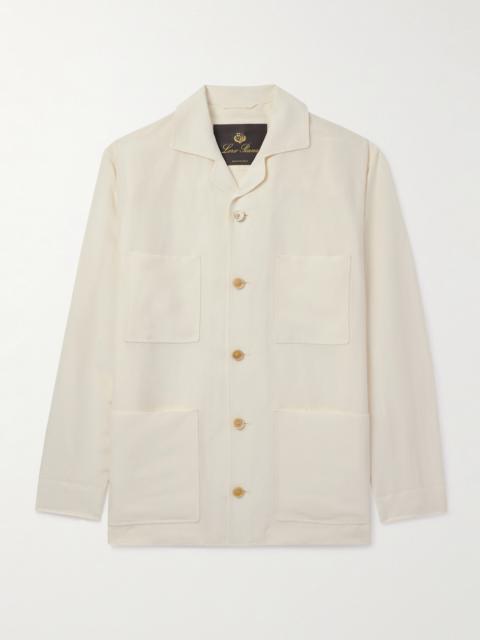 Loro Piana Joele Linen and Silk-Blend Overshirt