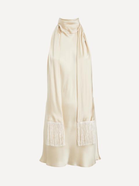 Reformation Helen Silk Mini Dress