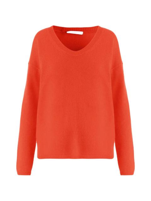 Allude ribbed sweater