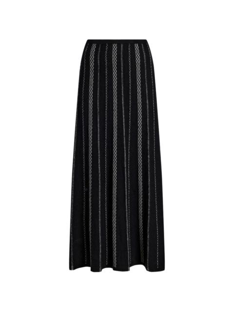 Proenza Schouler Morena textured maxi skirt