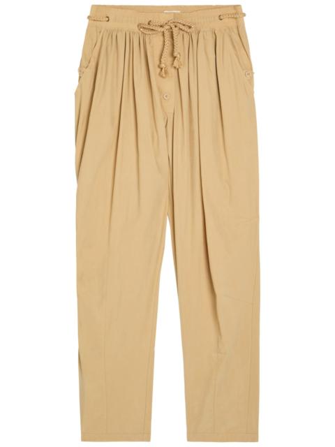 Isabel Marant Isabel Marant Falcona Drawstring Woven Trousers