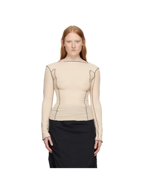 BASERANGE Beige Omato Long Sleeve T-Shirt