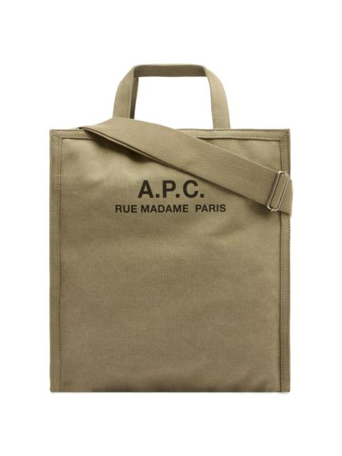 A.P.C. A.P.C. Recuperation Heavy Canvas Tote Bag