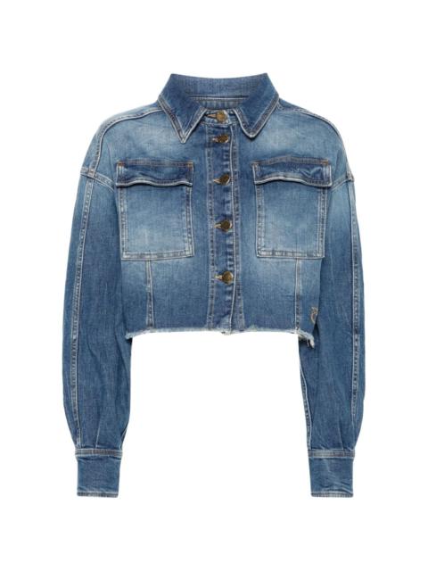 Ampollino cropped denim jacket