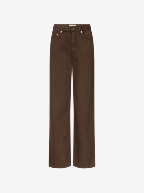 Loulou de Saison Mico low-rise wide-leg jeans