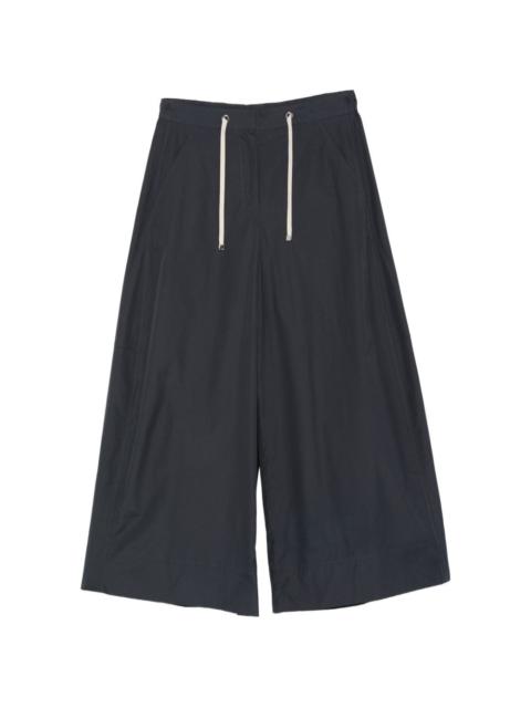 Max Mara drawstring-fastening wide-leg trousers