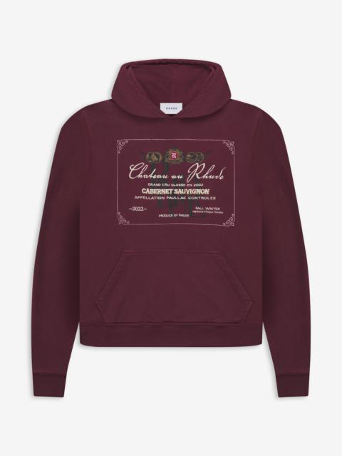Rhude CHATEAU DE RHUDE HOODIE