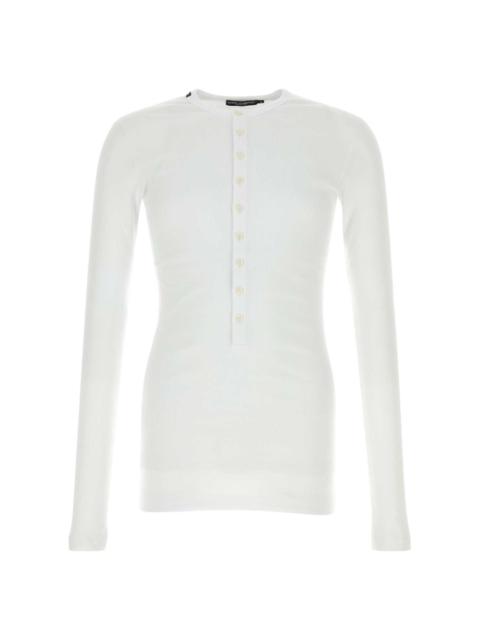 Dolce & Gabbana Long-sleeve Henley T-shirt