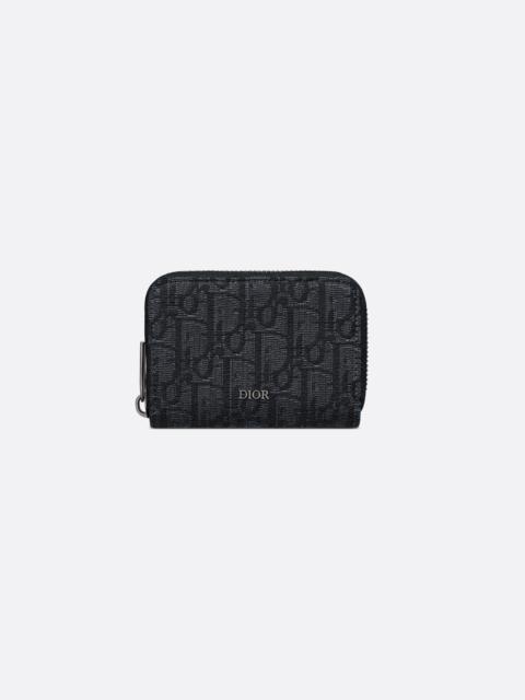 Dior Zipped Card Holder
