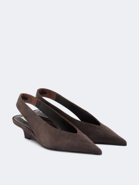 TOTEME Suede wedges