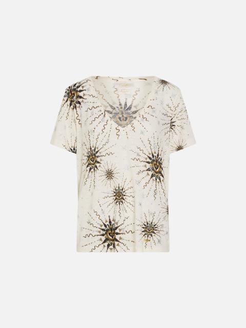 CAMILLA RELAXED V-NECK TEE