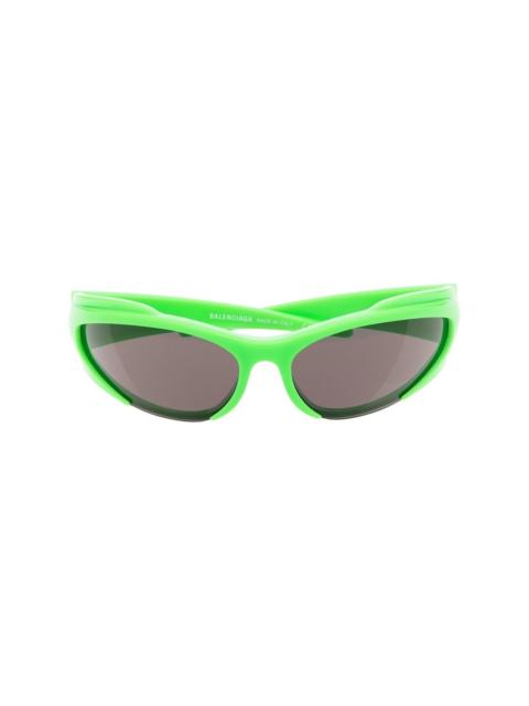 BALENCIAGA oval-frame sunglasses