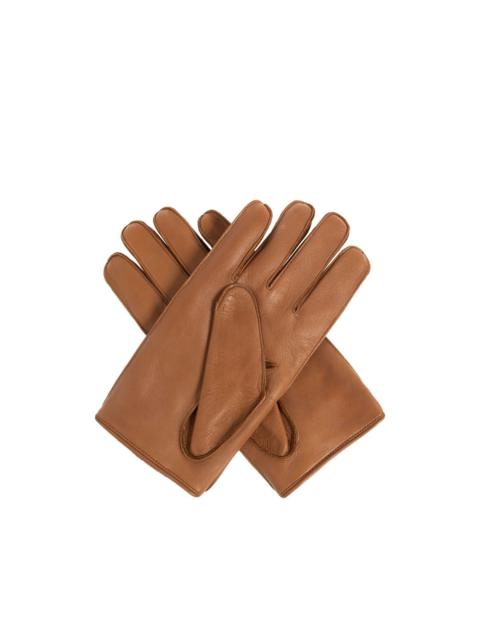GIORGIO ARMANI cutout gloves