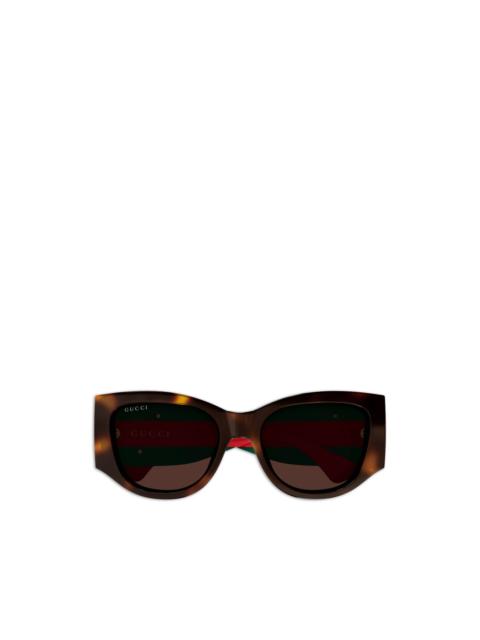 GUCCI gg2115s geometric sunglasses