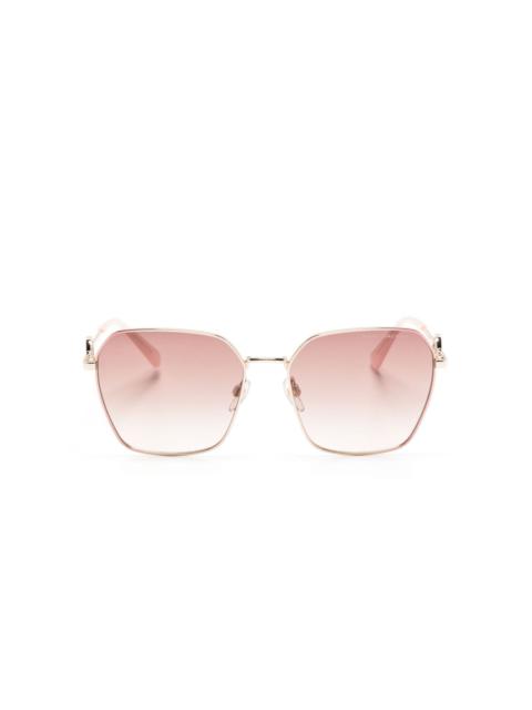 Marc Jacobs geometric-frame sunglasses