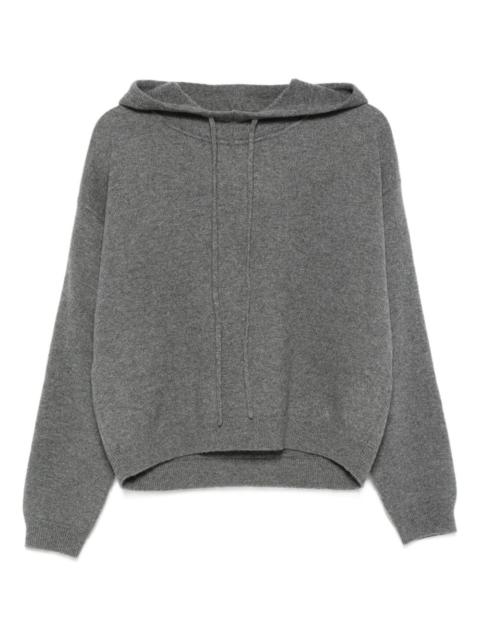 Loulou de Saison hooded cashmere sweater