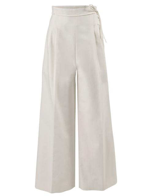 CAROLINA HERRERA Wide Leg Cropped Pant