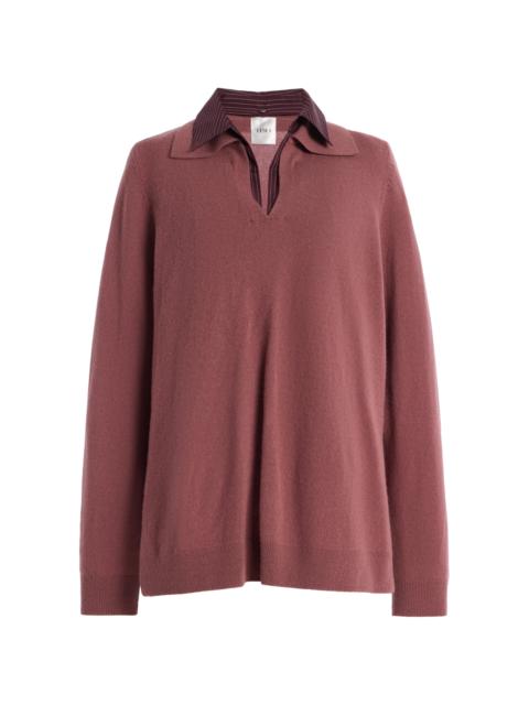 LESET Zoe Yoshi Polo Shirt pink