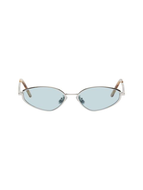 RETROSUPERFUTURE Silver Zyra Sunglasses