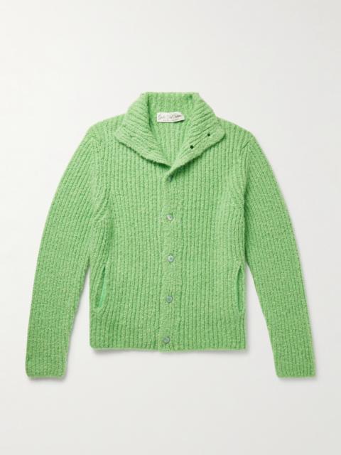 God’s True Cashmere Cloud Ribbed Cashmere Cardigan
