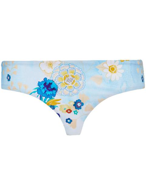 Vilebrequin Women Bikini Bottom Covering Brief Belle Des Champs