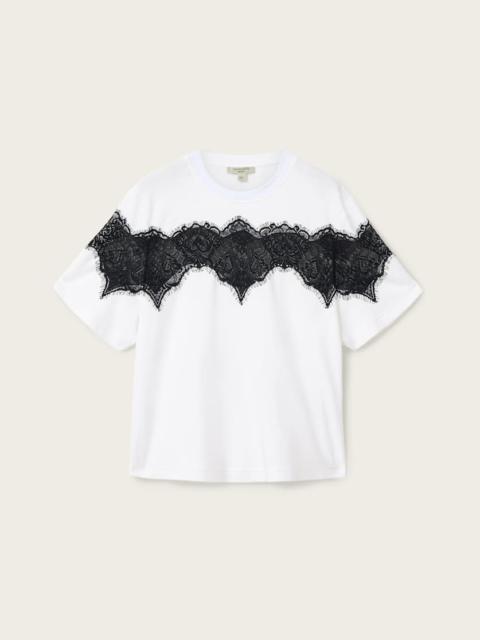 ALLSAINTS LISA LACE AMELIE T-SHIRT