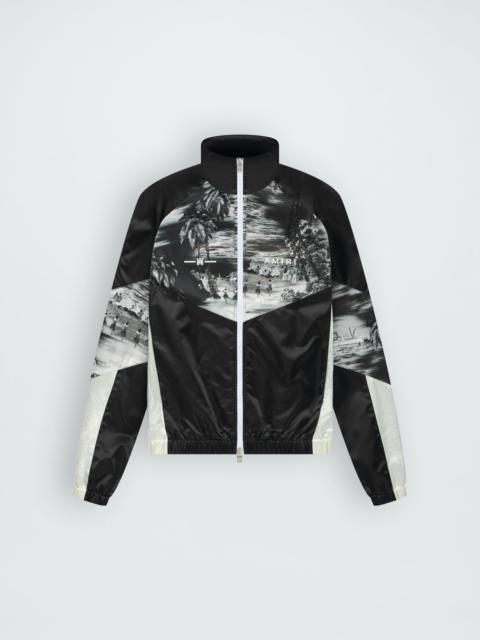 AMIRI HAWAIIAN PRINT TRACK JACKET