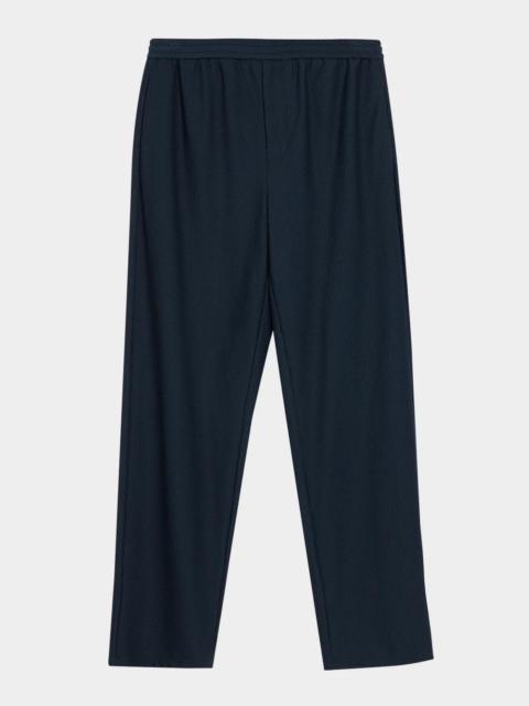 GIORGIO ARMANI Men's Rice Stitch Pull-On Pants