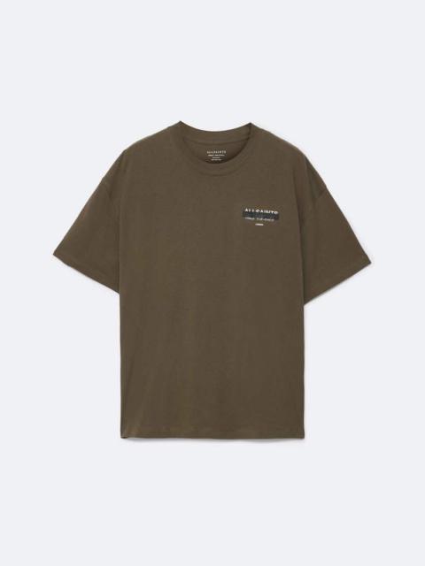ALLSAINTS OVERSIZED PRINTED COTTON T-SHIRT