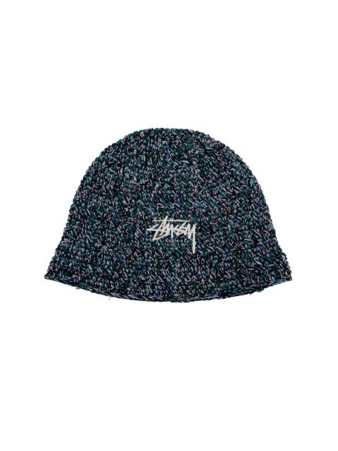 Stüssy Stüssy Hemp Stock Knit Bucket Hat Multi Navy