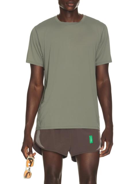 District Vision Ultralight Short Sleeve Aloe Tee