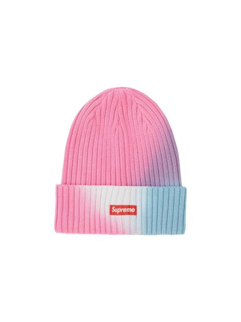 Supreme Overdyed Beanie 'Pink Tie Dye'