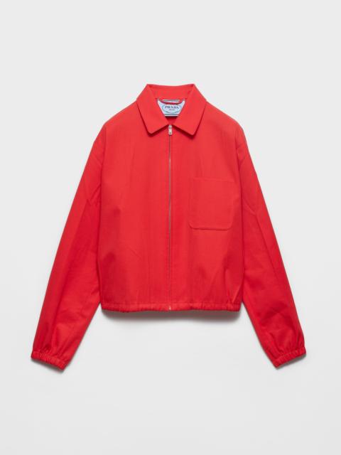 Prada Gabardine blouson jacket