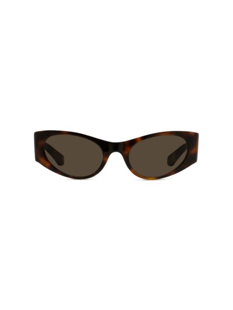 Loewe Signature Cat-Eye Acetate Sunglasses