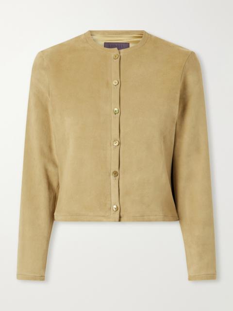 STOULS Astrid Suede Cardigan