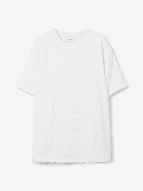 Burberry Check Cotton T-shirt